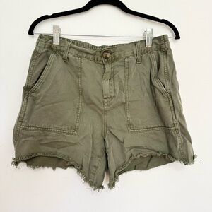 Aerie shorts size SP green summer beach denim lightweight
